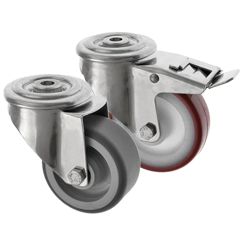 Bolt Hole Stainless Steel Castors