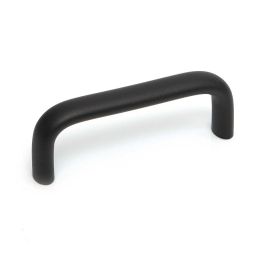 Black Aluminium Bridge Handle 178mm x M8 Thread | Ross Handling Castors ...