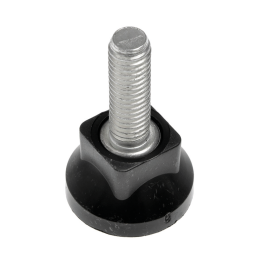 M8 x 25 Rigid Adjustable Foot 25mm Dia. | Ross Castors Castors, Trolley ...