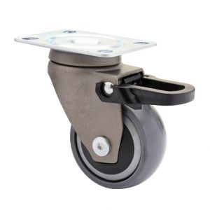 Soft Grey Furniture Castor 50mm Swivel Braked 3C-Series