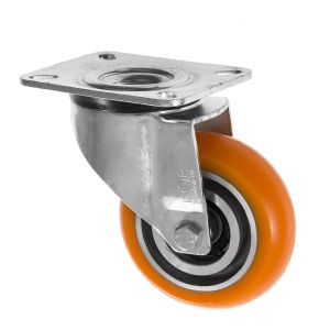 125mm Ergonomic Castor with Apex Polyurethane Wheel