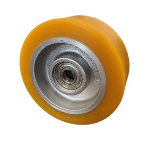 100mm Heavy Duty Polyurethane Wheels with Aluminium Centers and Precision ball bearings