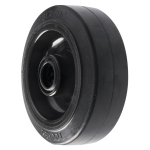 100mm Black Rubber Wheels 80kg Load Capacity