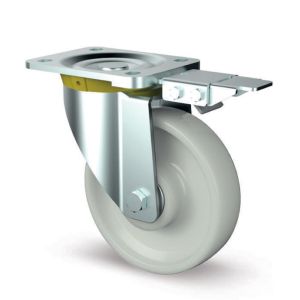 200mm Swivel Nylon Castors with Directional Lock