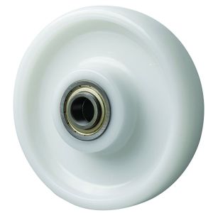 Nylon steer pallet roller wheel