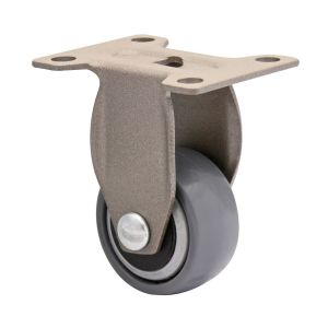 Furniture Castors 25mm Soft Grey Fixed Castor 3C-Series