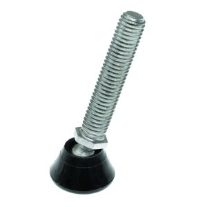 Tilting Adjustable Feet M10 x 37.5mm 25mm base 