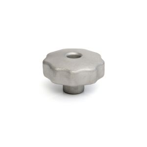 Stainless Steel Through Thread Handwheel M8 x 40mm Diameter