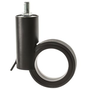 65mm Black Modern Furniture Castor with Brake M8 Thread