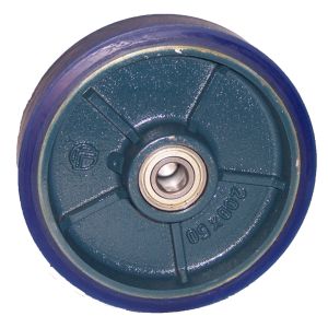 Soft Polyurethane Wheel 100mm Cast Iron Centre