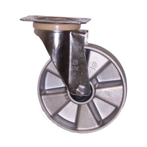 LAG 190mm Aluminium Wheels, Stainless Steel Swivel Castor