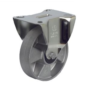 LAG 110mm Aluminium Wheels, Stainless Steel Fixed Castor