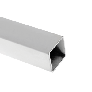 25 x 25mm White Square Steel Tube 3m Length