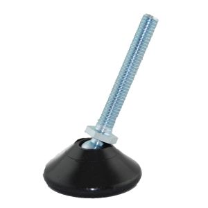 Tilting M8 x 60mm Adjustable Foot with 40mm Base