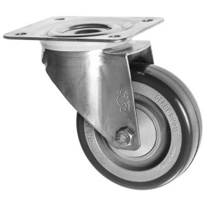 Electro Conductive Castors 125mm Polyurethane Wheel 