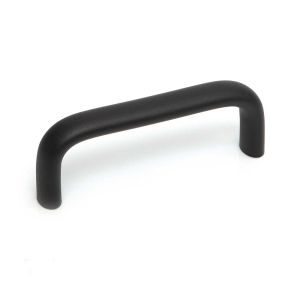 Black Aluminium Bridge Handle 243mm with M5 Thread