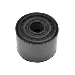 50.8mm Round Black Rubber Door Stop 