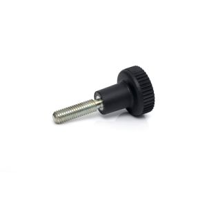 Male Thumbscrew Knob M4 x 10mm Thread Length