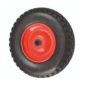 400mm Puncture Proof Wheelbarrow Wheel Metal Centre