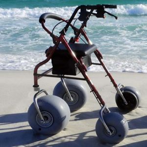 Debug Foldable All Terrain Beach Walker