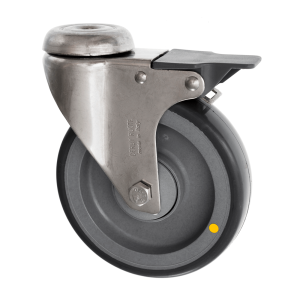 150mm Bolt Hole Fitting Swivel Castors