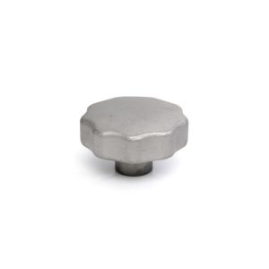 Stainless Steel Handwheel Knob M6 x 40mm Diameter