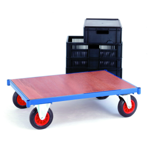 Platform Steel Dollie Timber Deck