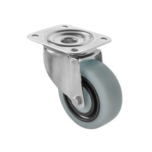 Noise reducing castors - Sandwich Wheel Swivel Castor 