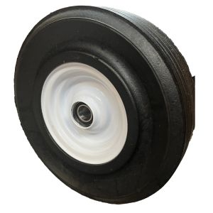 455mm  Heavy Duty Solid Rubber Wheel on a Metal Centre with bearings