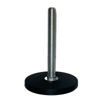 Adjustable Feet M12 Non Tilting 80mm Base 