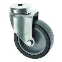 Small Rubber Castor Swivel 310 Series