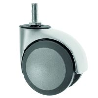 Modern Twin Wheel Castors Stem 