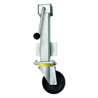 Heavy Duty Jacking Castors with Cast Iron Wheel