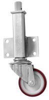 Swivel Jacking Castors with Polyurethane Wheel