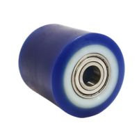 Polyurethane Pallet Rollers Stainless Steel Ball Bearings