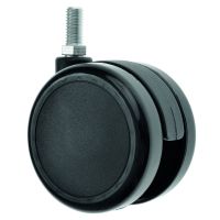 Twin Wheel Castors Swivel 