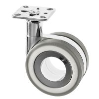 Modern Furniture Castors Plate Fitting ER Series 