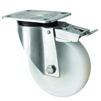 Stainless Steel Braked Castors