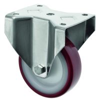 Stainless Steel Fixed Castors