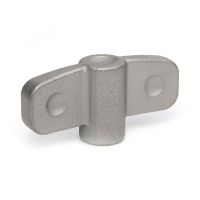 Open Ended Stainless Steel Wing Knobs