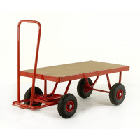 Trader Truck MDF Deck Pneumatic Wheels 