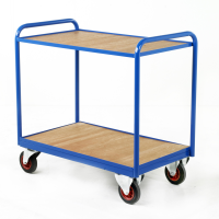 Industrial Tray Trolleys with 2 Trays