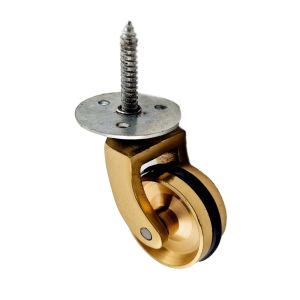 32mm Square Cup Brass Caster at Rs 400/piece