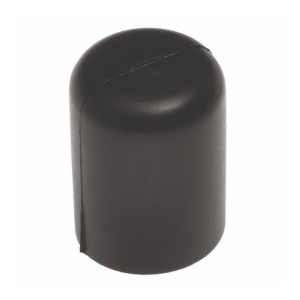 M8 Bolt and Nut Protection Caps Black Polyethylene Castors, Trolley ...