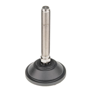 Stainless Steel Leveling Feet 100mm Dia.M24 x 200mm | Ross Castors ...