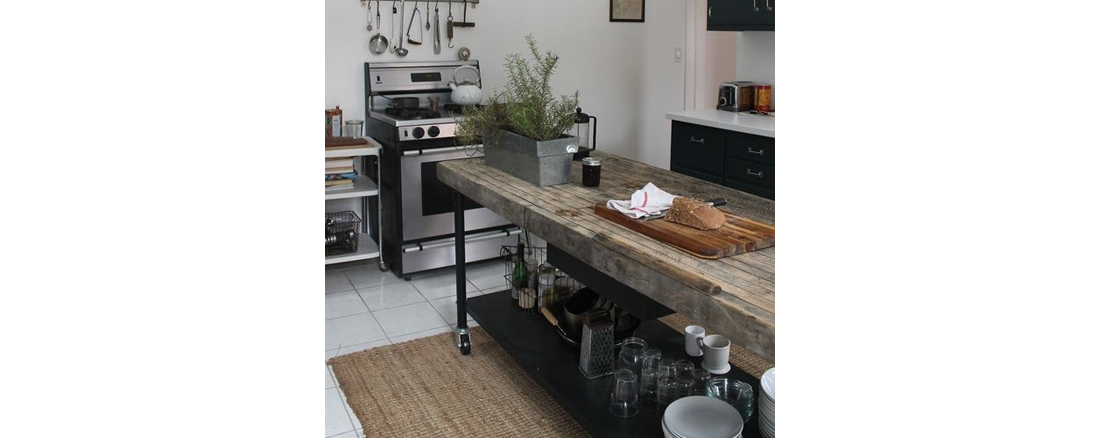 industrial kitchen island 